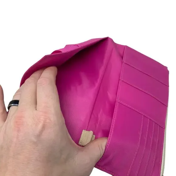 Colorful Floral Women's Clutch - Picture 8 of 8